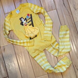 Hanna Andersson - 120 Sz 6-7 Belle pjs - Disney Beauty and the Beast
